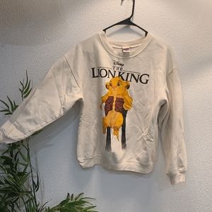 Disney The Lion King Cream Sweatshirt